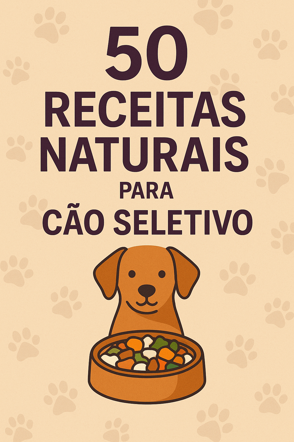 50 Receitas Naturais para Cão Seletivo